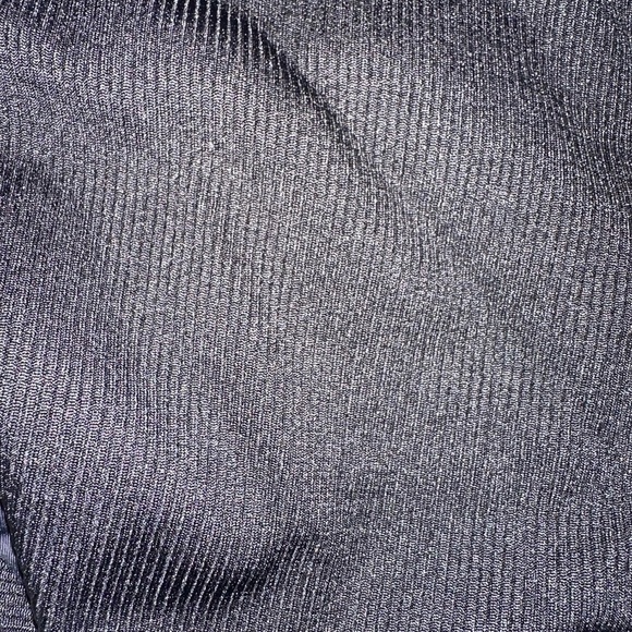 NWOT women’s dolce vita black ribbed elastic band waist bikini bottom S beach - Picture 3 of 8